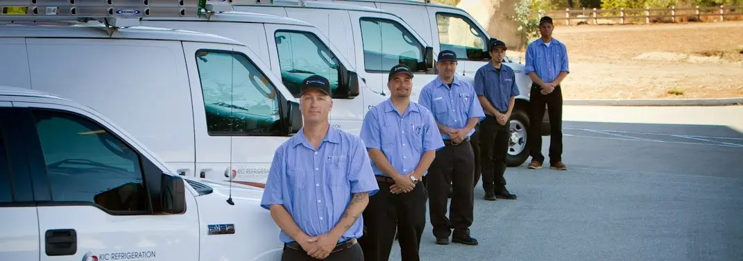 KIC Refrigeration crew ready for Mini Split Repair jobs across Granbury